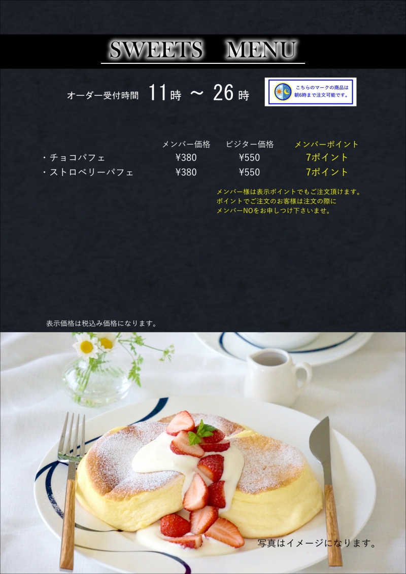 リッドの新しいメニュー⑥