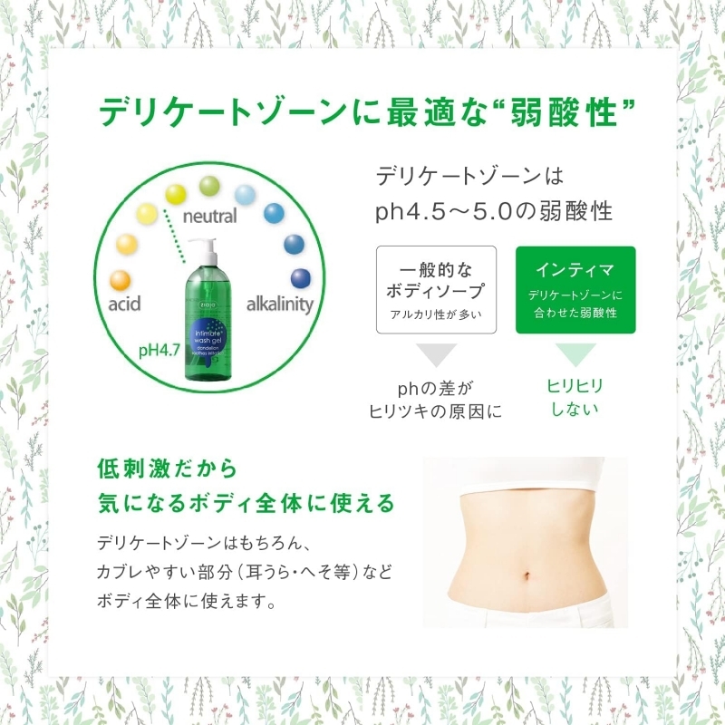 ●【デリケートゾーンソープ】ご用意しております