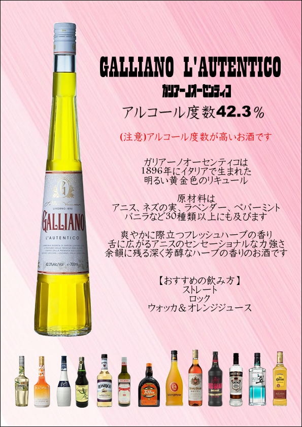 ●アルコールコーナー【高アルコール】のお酒が登場登場