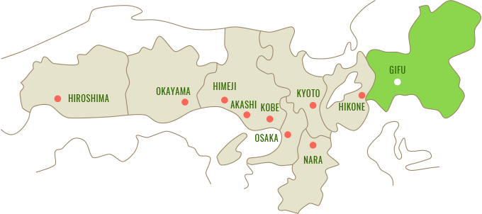 Map:岐阜県