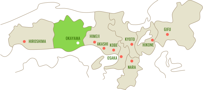Map:岡山県